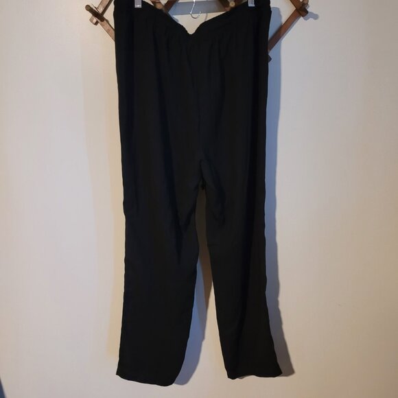 Zac&Rachel Elastic Waist Drawstring Taper Leg Trousers SZ 1X - Picture 3 of 4